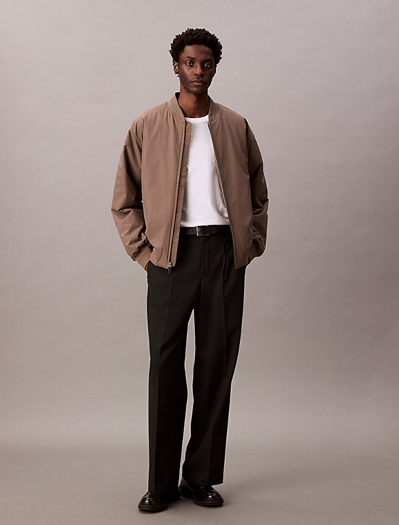 Calvin Klein Bej Renkli Erkek Sportwear Hero Ceket