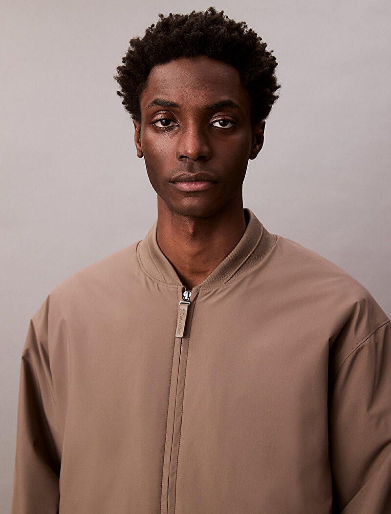 Calvin Klein Bej Renkli Erkek Sportwear Hero Ceket