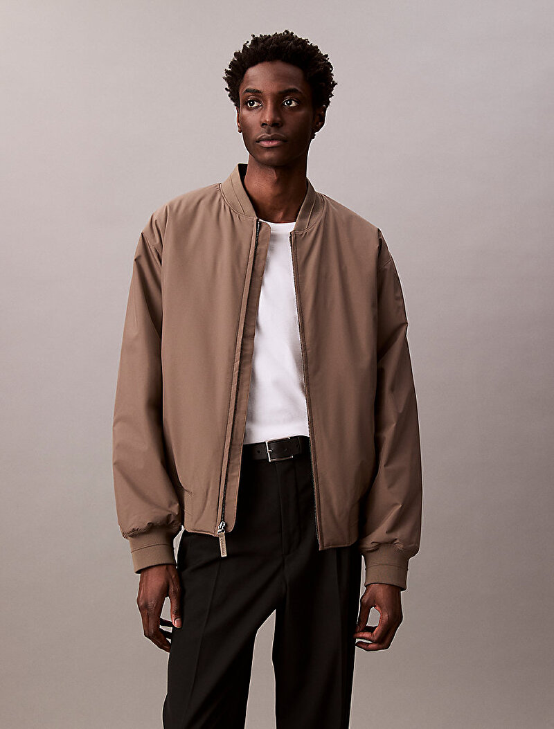 Calvin Klein Bej Renkli Erkek Sportwear Hero Ceket