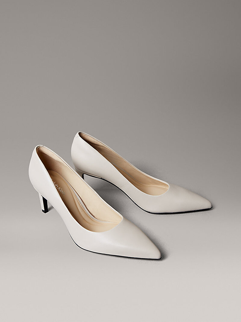 Calvin Klein Bej Renkli Kadın Essential Stiletto Topuklu Ayakkabı