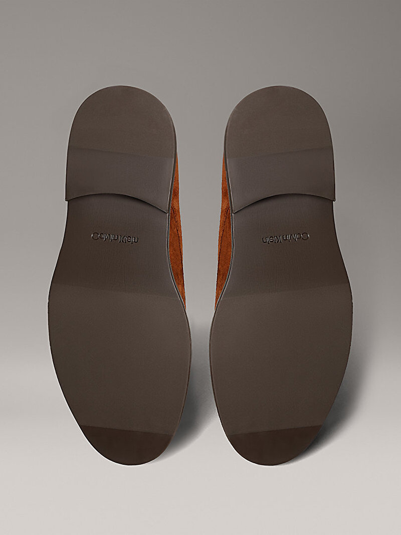 Calvin Klein Kahverengi Renkli Erkek Essential Rubber Derby Klasik Ayakkabı