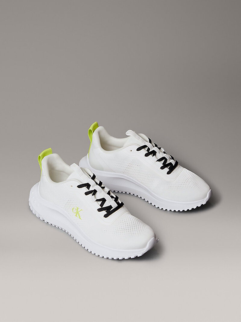 Calvin Klein Beyaz Renkli Kadın Eva Runner Drawstring Sneaker