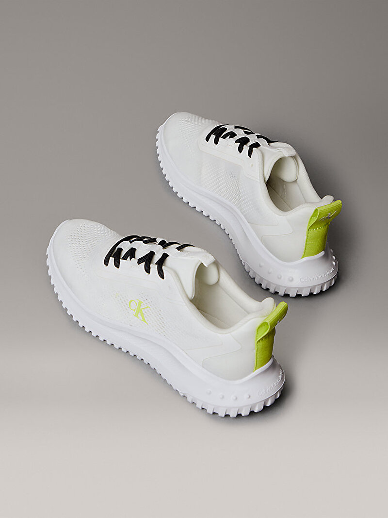 Calvin Klein Beyaz Renkli Kadın Eva Runner Drawstring Sneaker