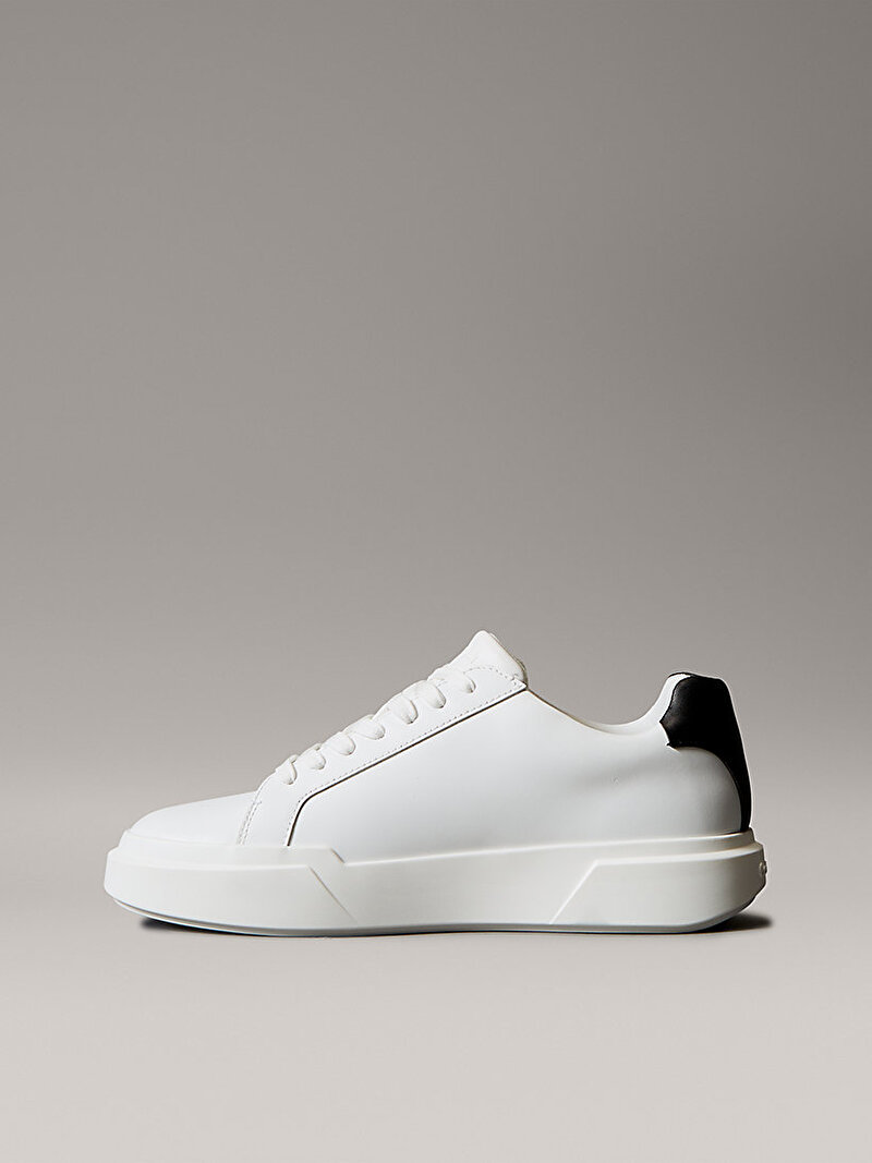 Calvin Klein Beyaz Renkli Erkek Chunky Cupsole Laceup Sneaker