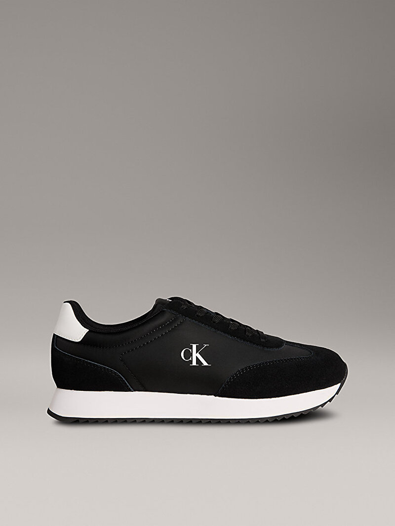 Erkek Retro Runner Lace Up Sneaker