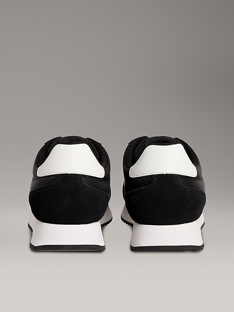 Calvin Klein Siyah Renkli Erkek Retro Runner Lace Up Sneaker