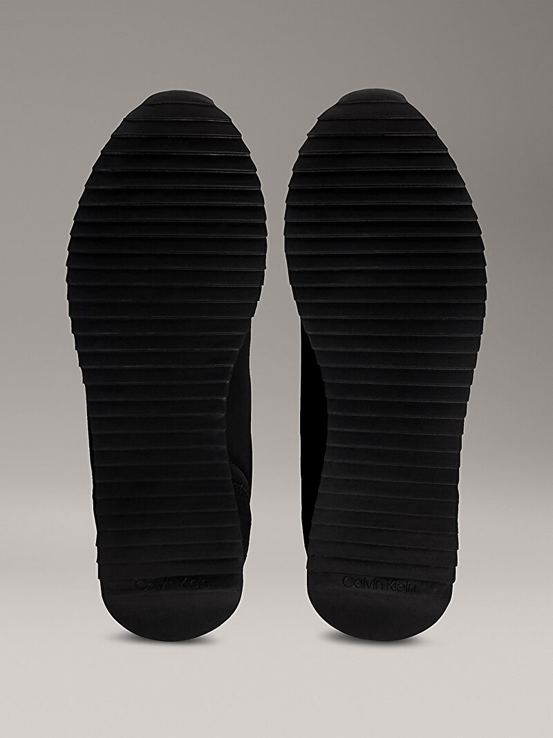 Calvin Klein Siyah Renkli Erkek Retro Runner Lace Up Sneaker