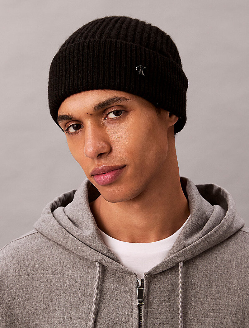 Calvin Klein Siyah Renkli Erkek CK Metal Bere