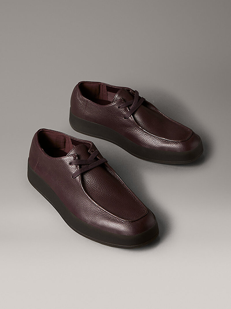 Calvin Klein Kahverengi Renkli Erkek Hybrid Cup Klasik Ayakkabı