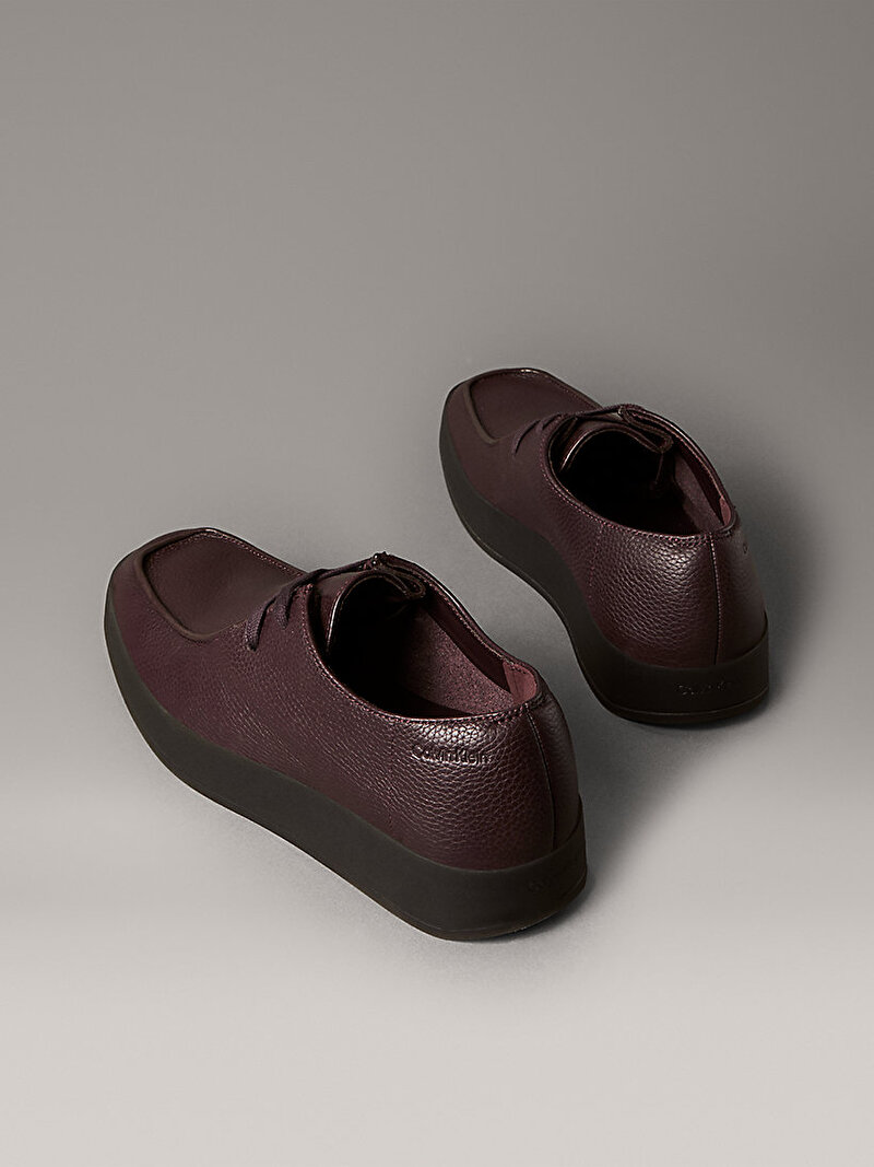 Calvin Klein Kahverengi Renkli Erkek Hybrid Cup Klasik Ayakkabı