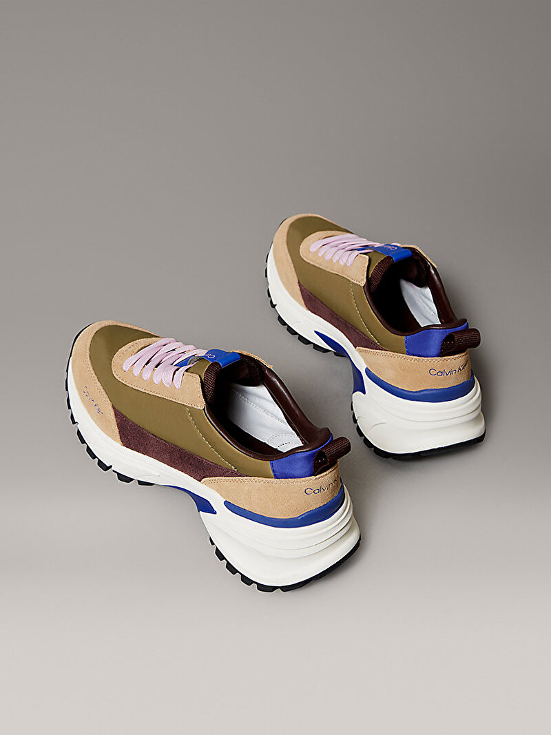 Calvin Klein Çok renkli Renkli Kadın Hike Runner Naylon Sneaker
