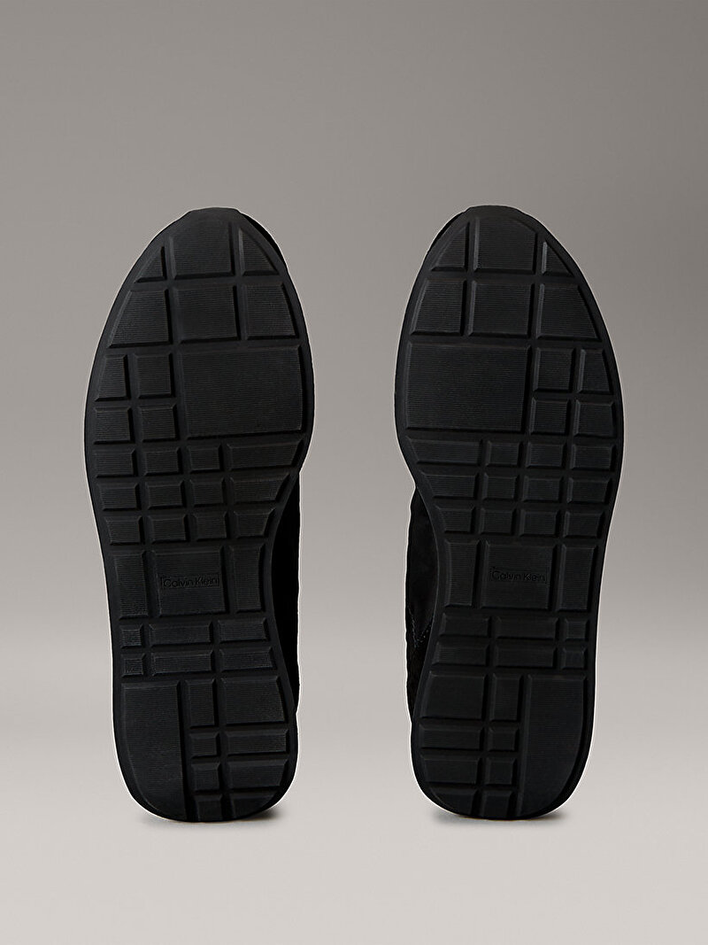 Calvin Klein Siyah Renkli Erkek Retro Runner Essential Sneaker