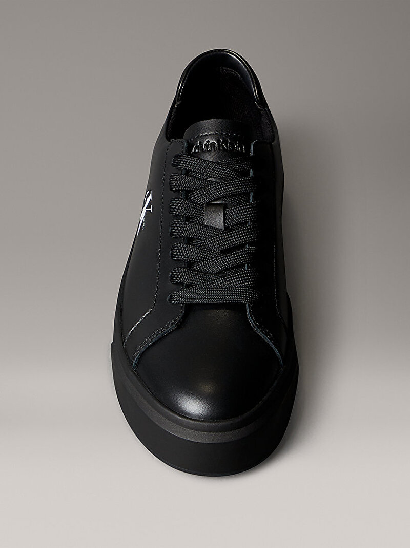 Calvin Klein Siyah Renkli Kadın Basket Cupsole Laceup Sneaker