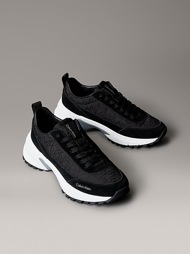 Calvin Klein Siyah Renkli Kadın Hike Runner Casual Sneaker