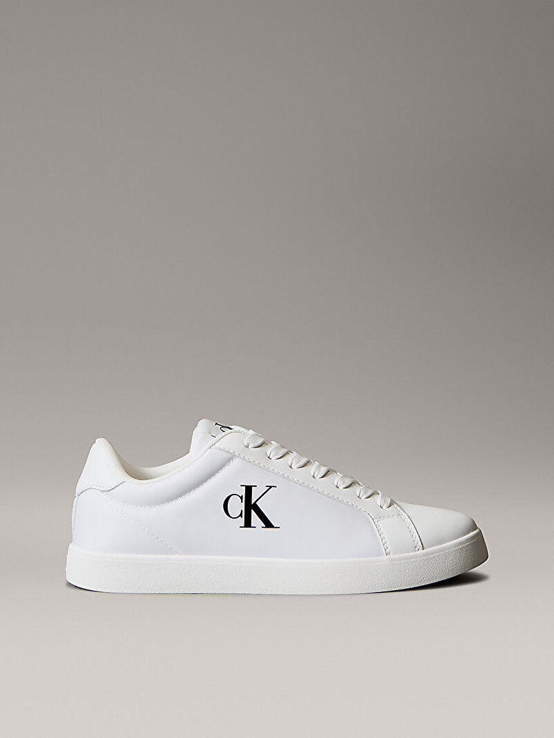 Calvin Klein Beyaz Renkli Kadın 3 Cupsole Laceup Sneaker