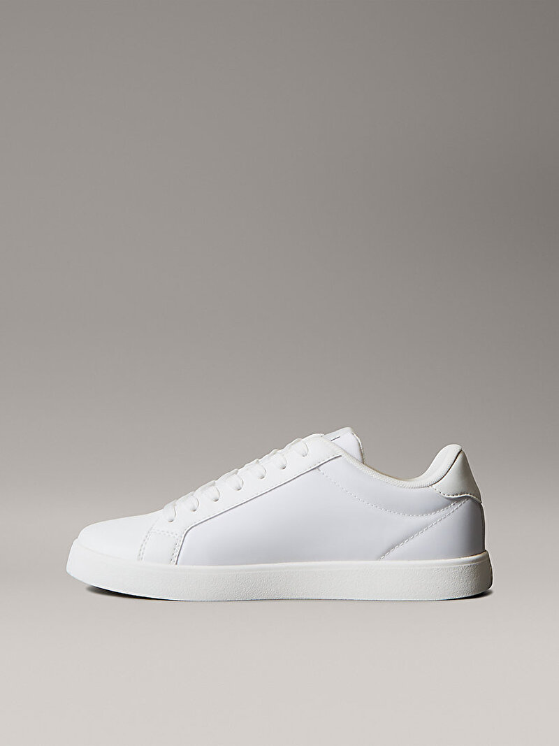 Calvin Klein Beyaz Renkli Kadın 3 Cupsole Laceup Sneaker