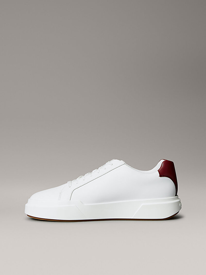 Calvin Klein Beyaz Renkli Erkek Chunky Cupsole Laceup Sneaker