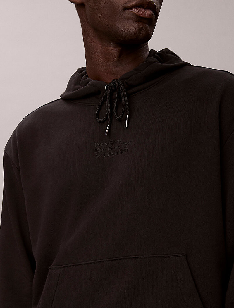 Calvin Klein Siyah Renkli Erkek Classic Kate Sweatshirt