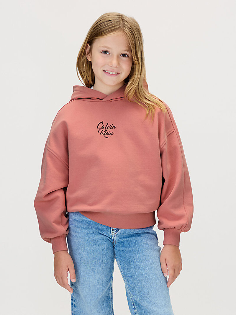 Kız Çocuk Logo Graphic Sweatshirt