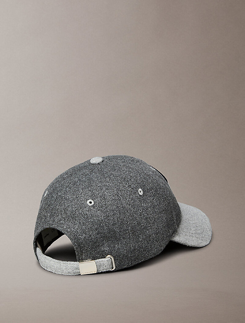 Calvin Klein Gri Renkli Erkek Seasonal Calvin Şapka