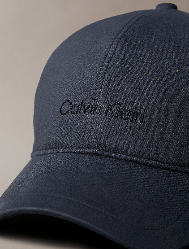 Calvin Klein Siyah Renkli Erkek Large Layered Monologo Şapka