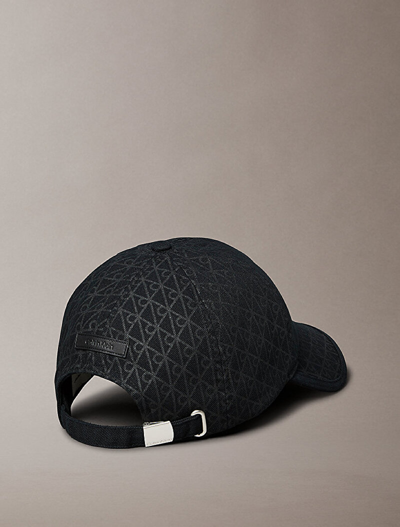 Calvin Klein Siyah Renkli Kadın Emblem Print Şapka