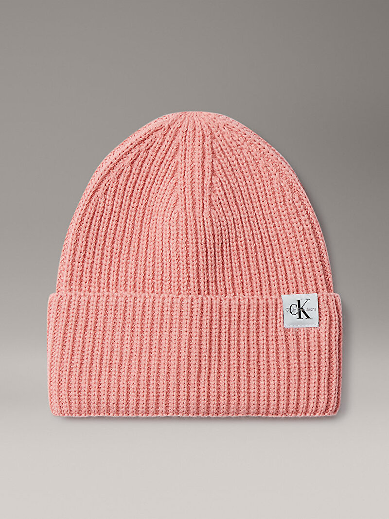 Calvin Klein Pembe Renkli Çocuk Unisex Monogram Rib Bere