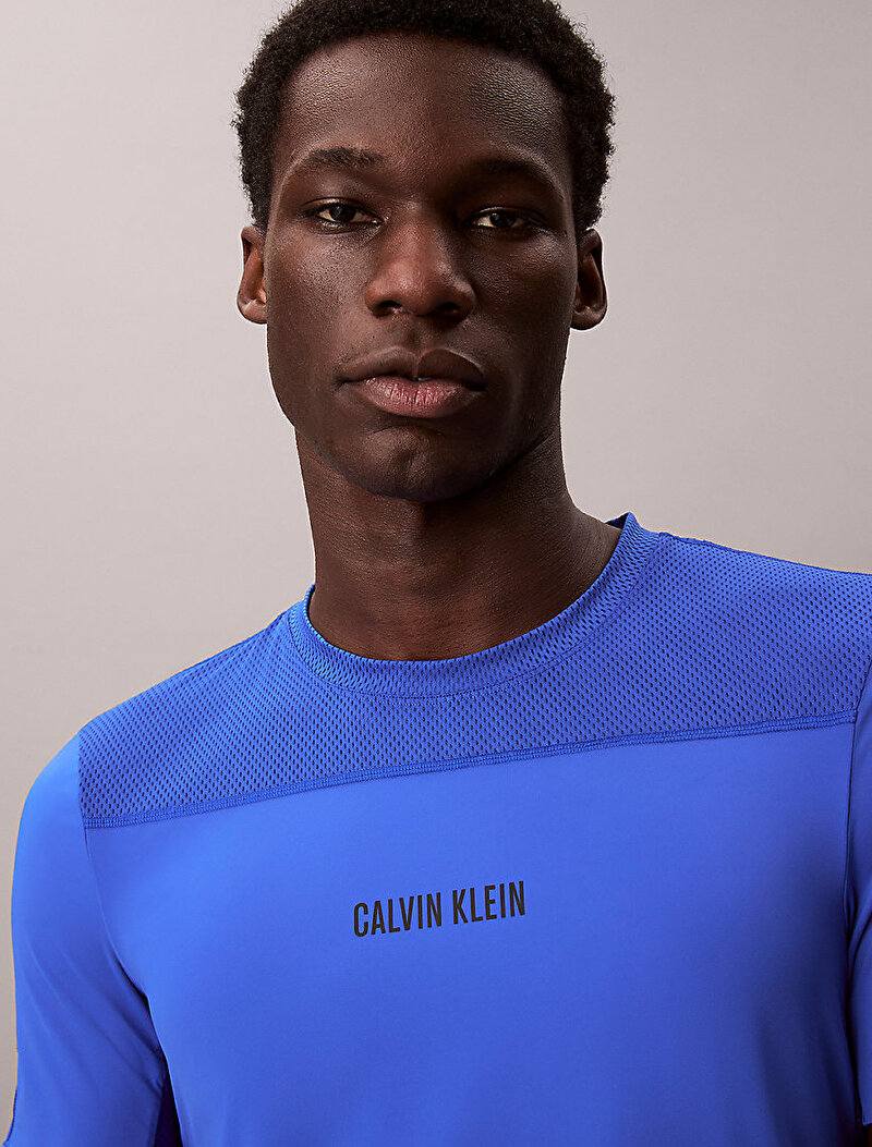 Calvin Klein Lacivert Renkli Erkek Baselayer T-shirt