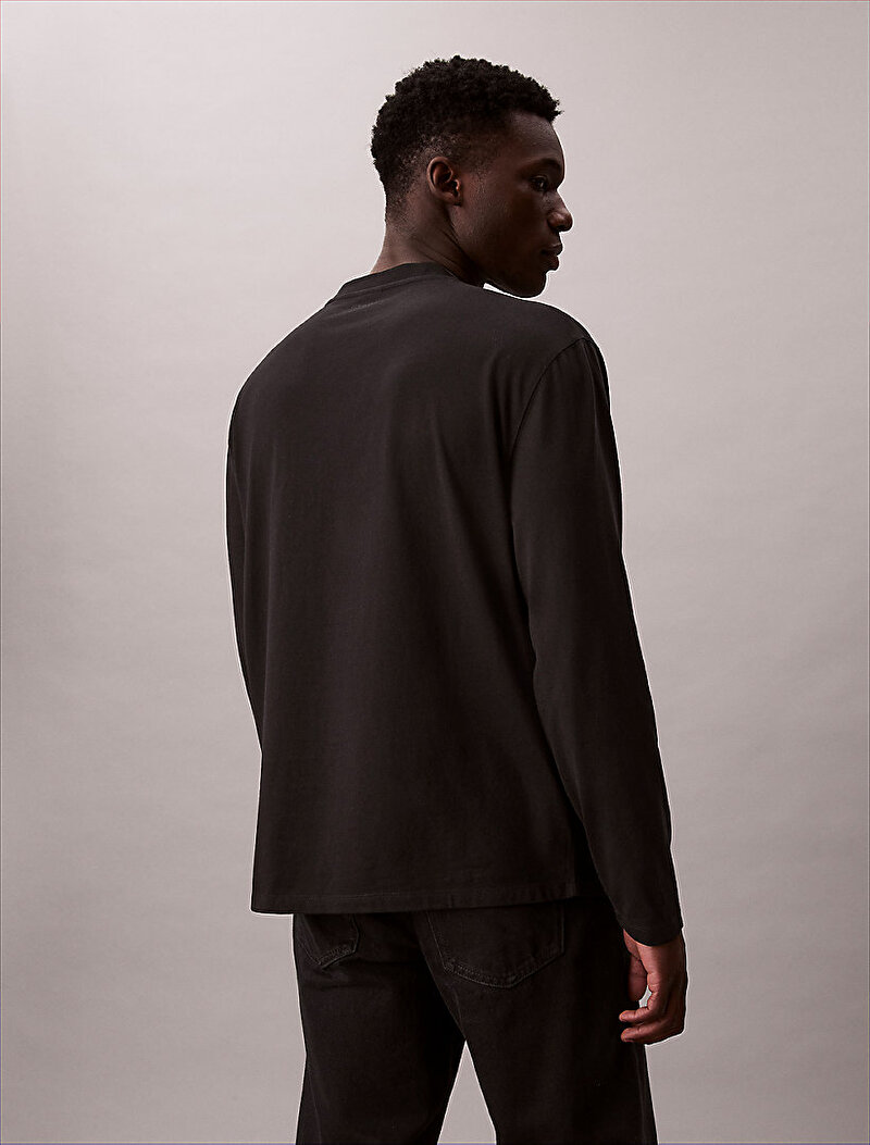 Calvin Klein Siyah Renkli Erkek Classic Kate T-shirt