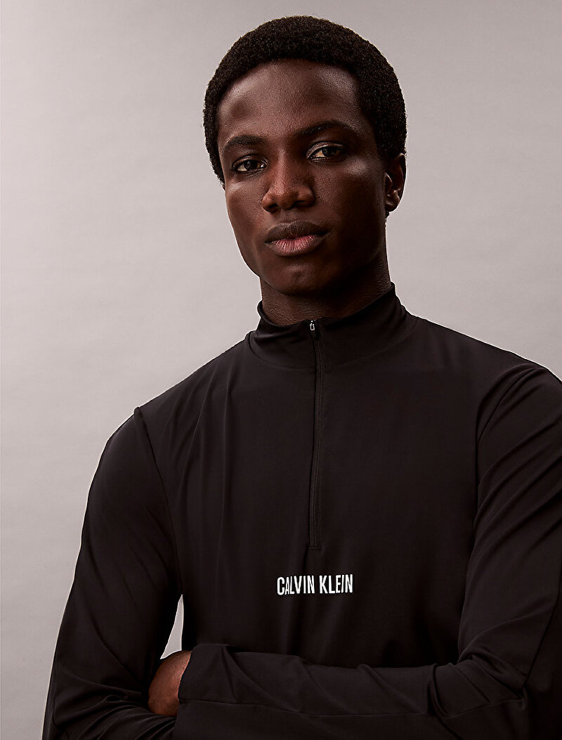 Calvin Klein Siyah Renkli Erkek Uzun Kollu T-shirt