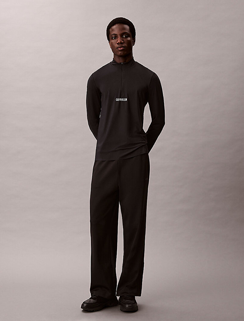 Calvin Klein Siyah Renkli Erkek Uzun Kollu T-shirt