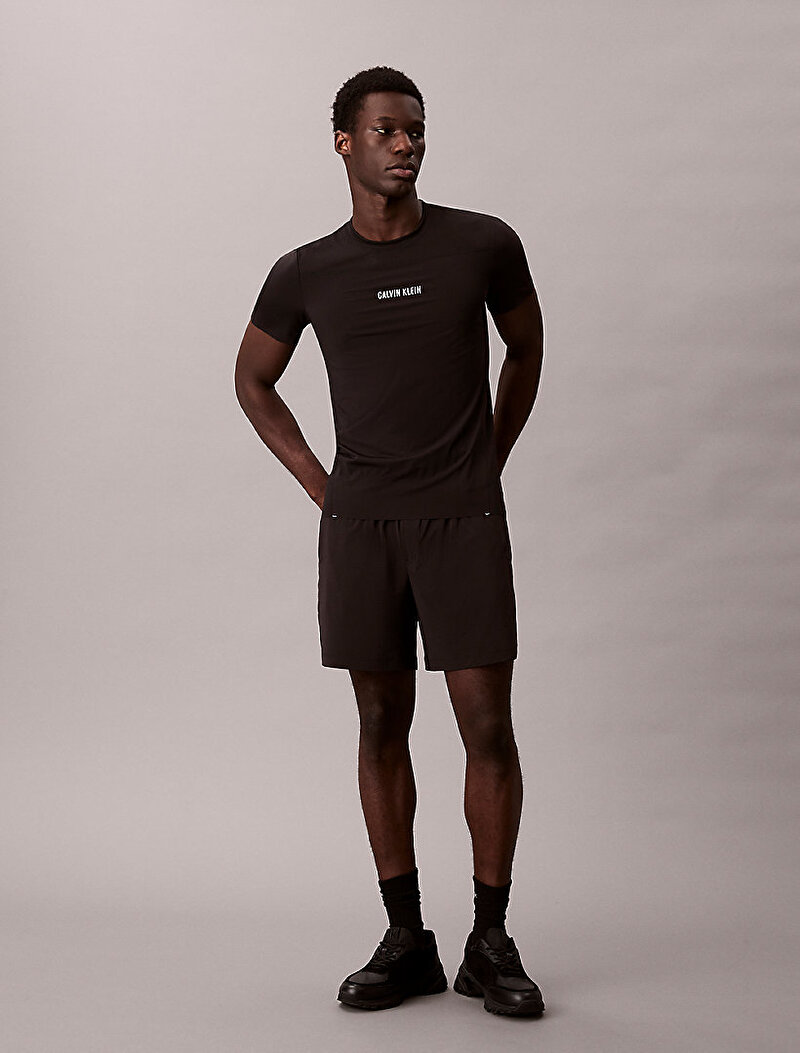 Calvin Klein Siyah Renkli Erkek Baselayer T-shirt