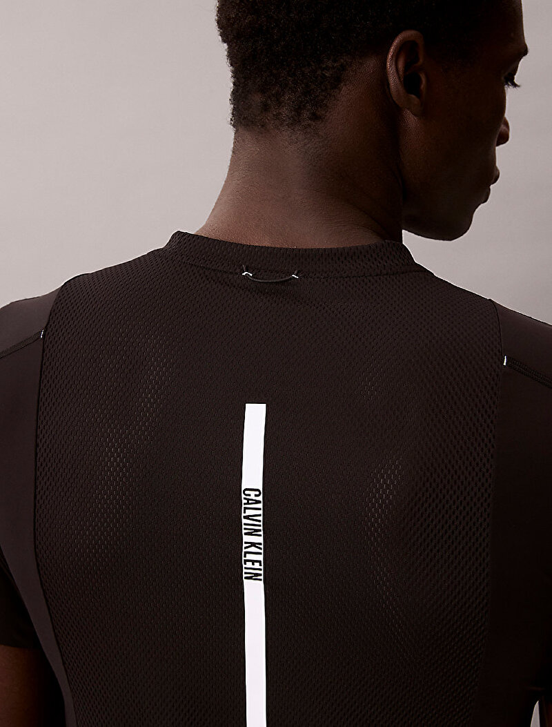Calvin Klein Siyah Renkli Erkek Baselayer T-shirt