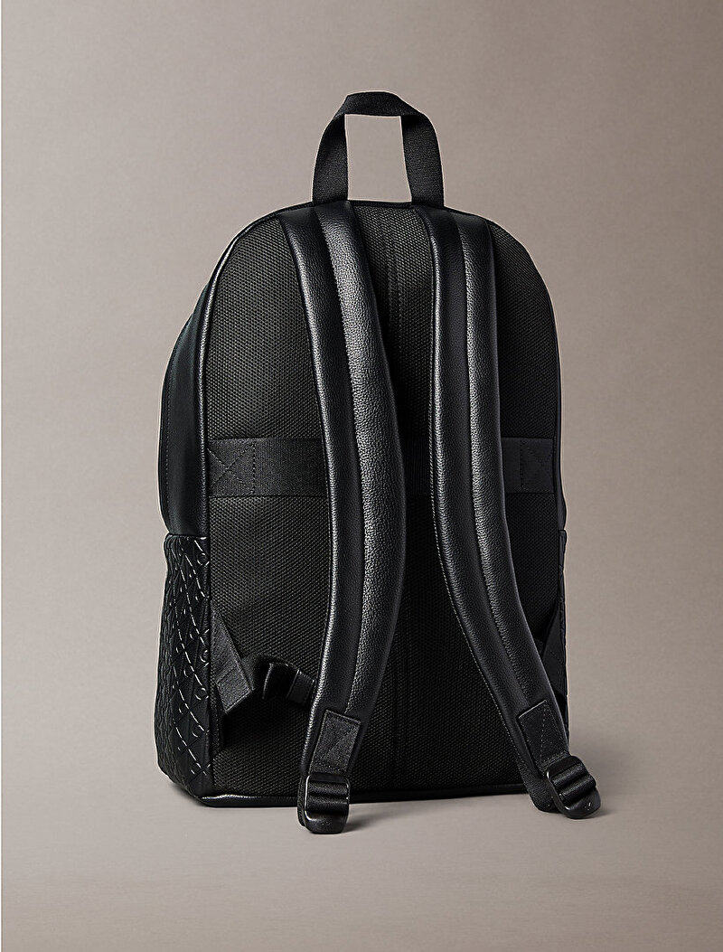 Calvin Klein Siyah Renkli Erkek Emblem Sırt Çantası