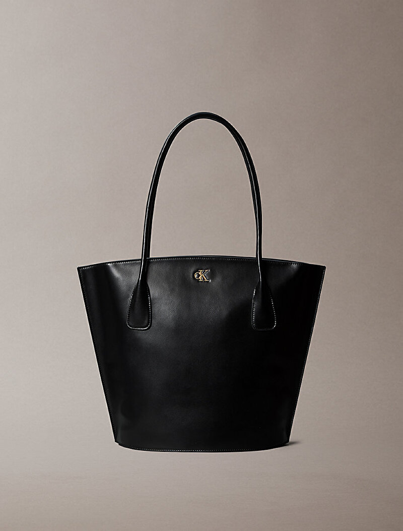 Calvin Klein Siyah Renkli Kadın CK Medium Tote Çanta