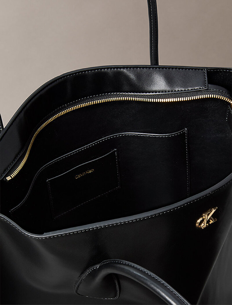 Calvin Klein Siyah Renkli Kadın CK Medium Tote Çanta