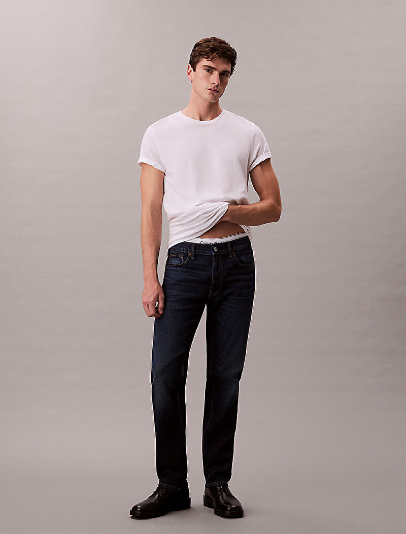 Calvin Klein Siyah Renkli Erkek Slim Straight Medway Jean Pantolon