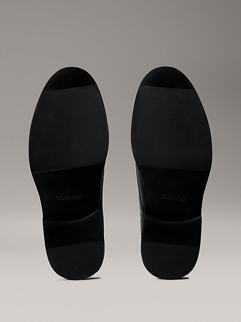 Calvin Klein Siyah Renkli Erkek Essential Rubber Derby Klasik Ayakkabı
