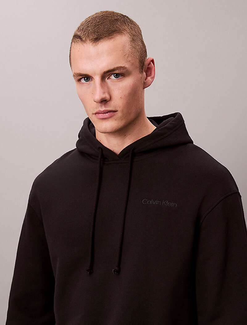 Calvin Klein Siyah Renkli Erkek Hoodie
