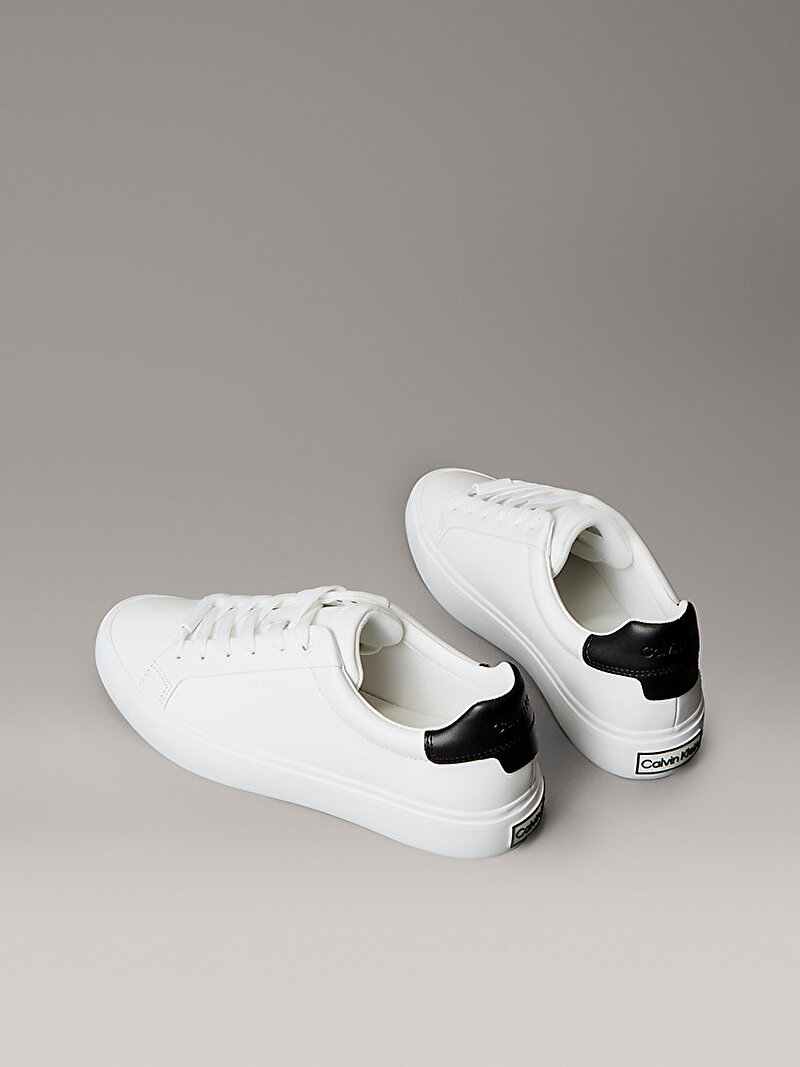 Calvin Klein Beyaz Renkli Kadın Lace-up Sneaker