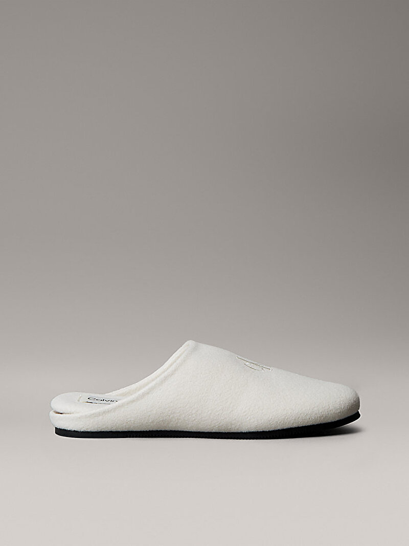 Calvin Klein Beyaz Renkli Kadın Ev Terliği