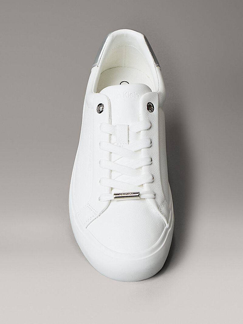 Calvin Klein Beyaz Renkli Kadın Lace-up Sneaker
