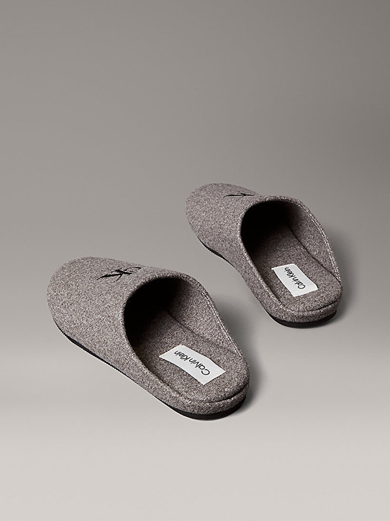 Calvin Klein Gri Renkli Kadın Ev Terliği