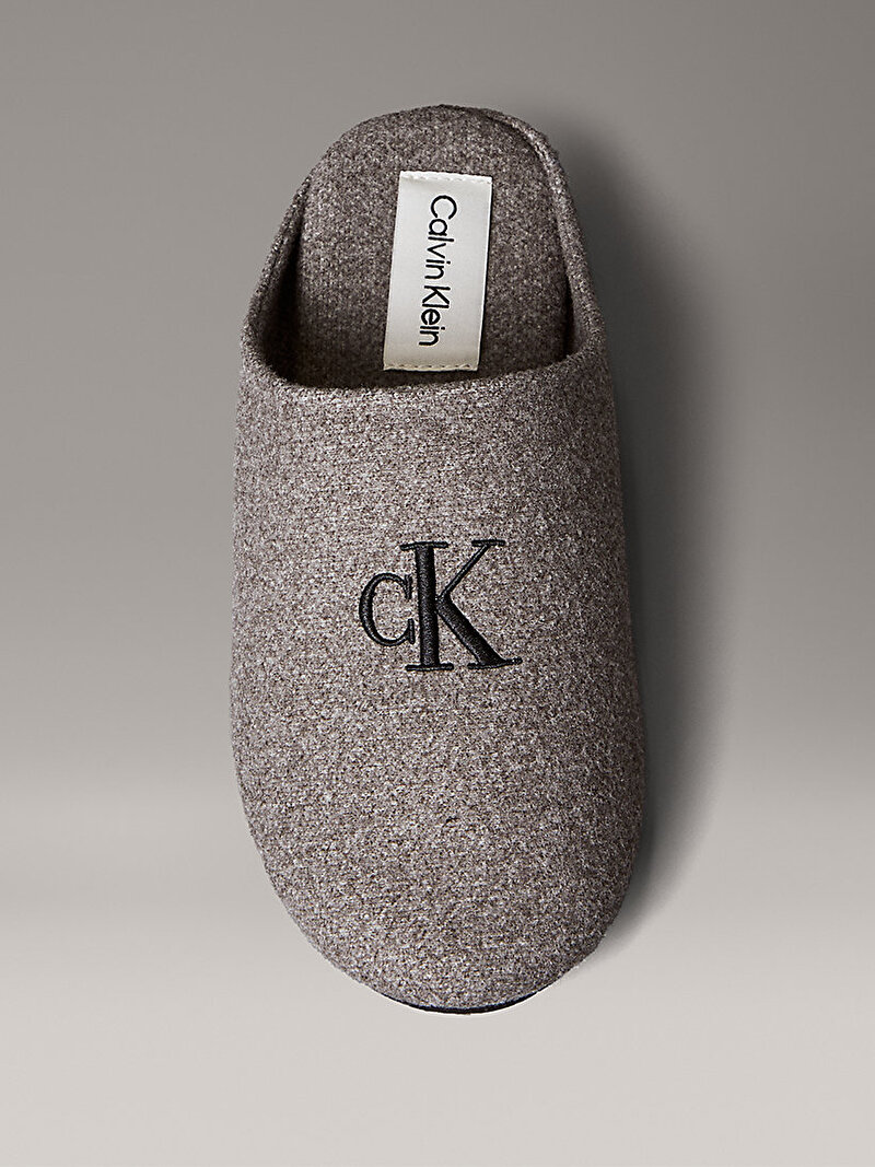 Calvin Klein Gri Renkli Kadın Ev Terliği