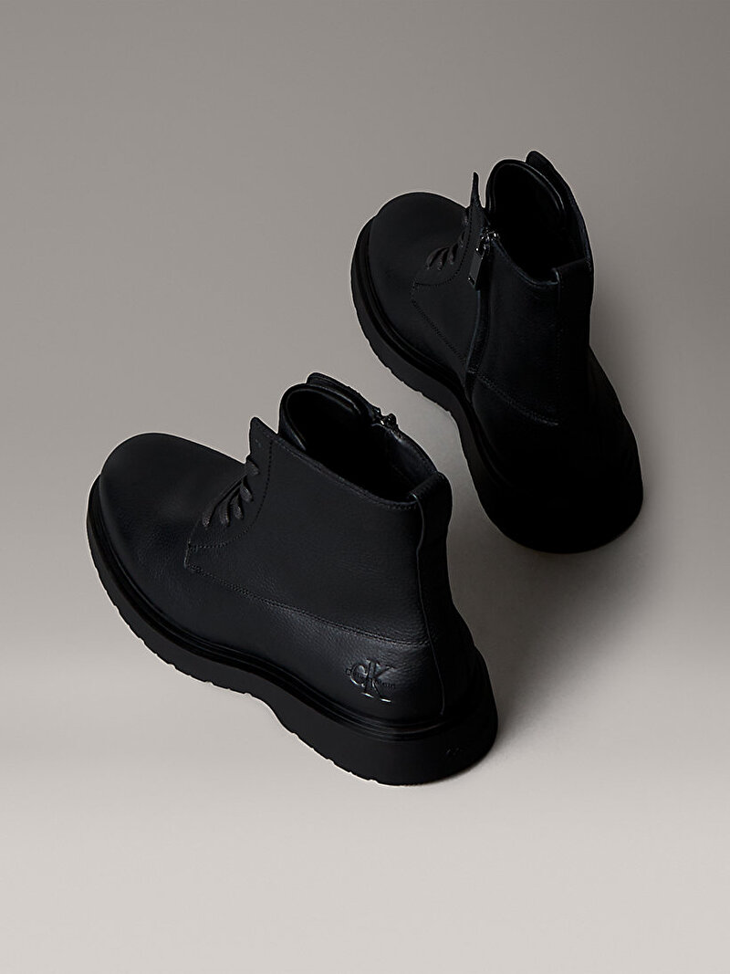 Calvin Klein Siyah Renkli Erkek Combat Essential Chelsea Bot