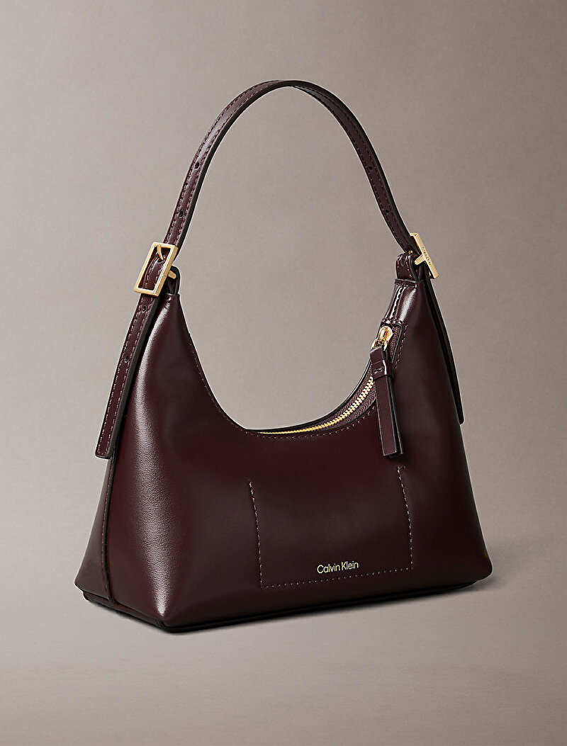 Calvin Klein Kırmızı Renkli Kadın Emblem Omuz Çantası