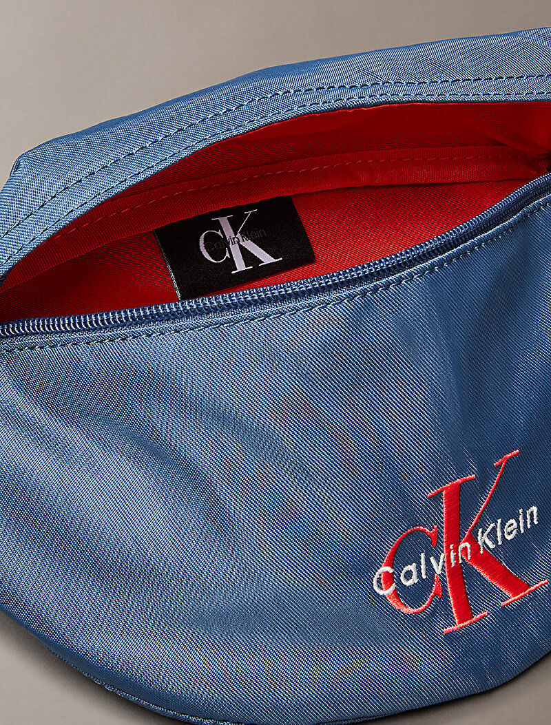 Calvin Klein Mavi Renkli Erkek Bold Bel Çantası
