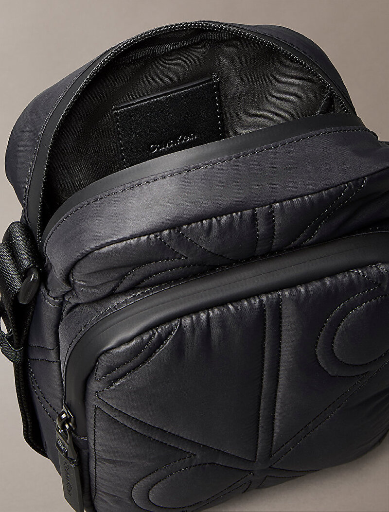 Calvin Klein Siyah Renkli Erkek Puffer Reporter Çanta
