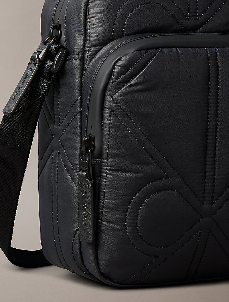 Calvin Klein Siyah Renkli Erkek Puffer Reporter Çanta