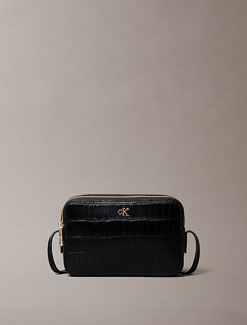 Kadın CK Croc Camera Çanta